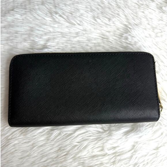 Michael Kors Black Zip Around Wallet - Picture 2 of 9